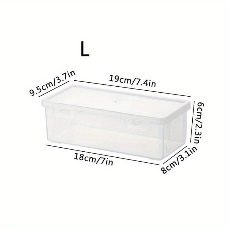 Hair Accessories Storage Box Clear Case for Hairpin & Jewelry, Transparent Box