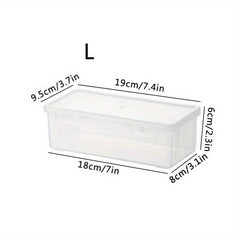 Hair Accessories Storage Box Clear Case for Hairpin & Jewelry, Transparent Box