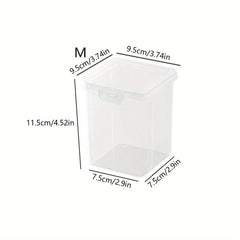 Hair Accessories Storage Box Clear Case for Hairpin & Jewelry, Transparent Box