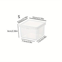 Hair Accessories Storage Box Clear Case for Hairpin & Jewelry, Transparent Box