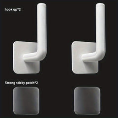 Wall Mount Storage Rack for Home Organization