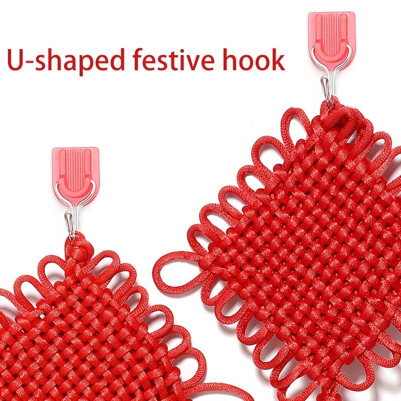 Chinese New Year Red Small Chinese Knot Storage Clothes
