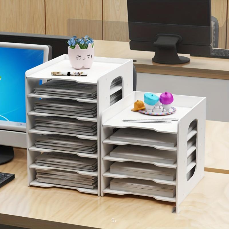 Desktop File Storage Cabinet Office Supplies Organization
