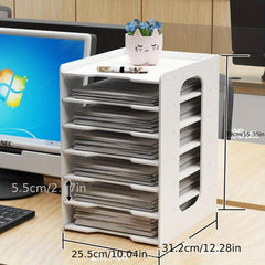 Desktop File Storage Cabinet Office Supplies Organization