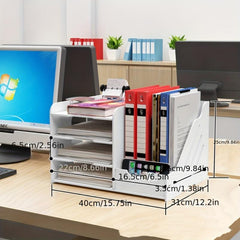 Desktop File Storage Cabinet Office Supplies Organization