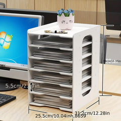 Desktop File Storage Cabinet Office Supplies Organization