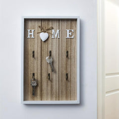 Boho Wall Mounted Key Organizer for Home Decor