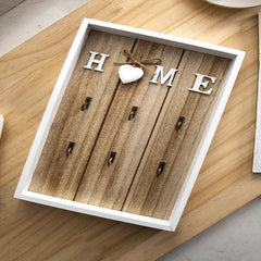 Boho Wall Mounted Key Organizer for Home Decor