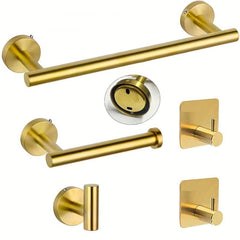 5pcs Bathroom Hardware Set Stainless Steel