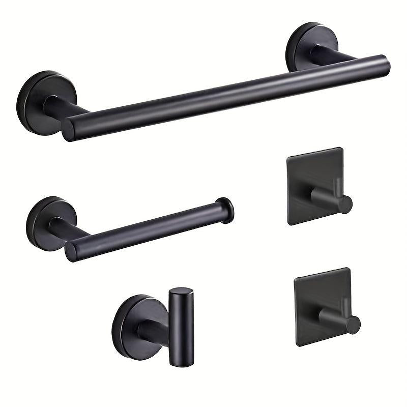 5pcs Bathroom Hardware Set Stainless Steel