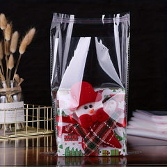 50pcs Clear Sealing Plastic Bags OPP Self Adhesive Clothing Packaging