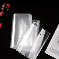 50pcs Clear Sealing Plastic Bags OPP Self Adhesive Clothing Packaging