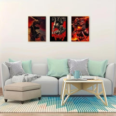 Anime Poster Wall Art Canvas Painting 11.5x16.5 No Frame