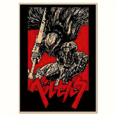Anime Poster Wall Art Canvas Painting 11.5x16.5 No Frame