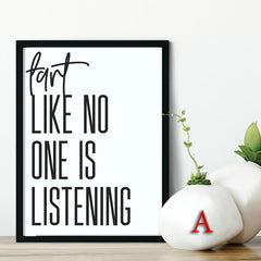 10pcs Bathroom Funny Quotes Posters 12 x8