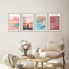 Canvas Poster Set Music Album Print Aesthetics Posters