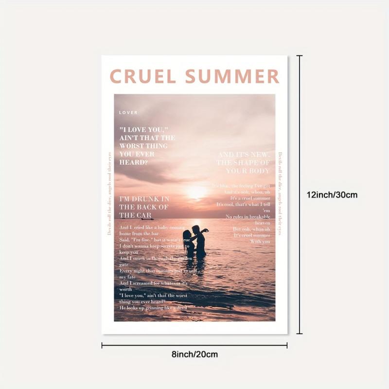 Canvas Poster Set Music Album Print Aesthetics Posters