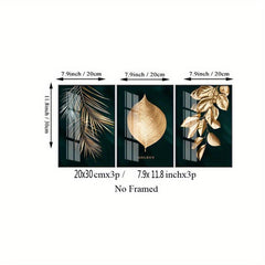 3-Piece Canvas Painting Set - Elegant Home or Office Decor