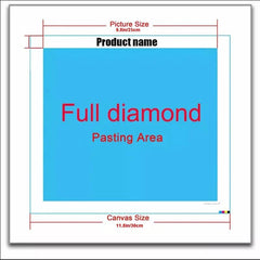5D DIY Diamond Painting Kit for Adults - Full Drill Diamonds