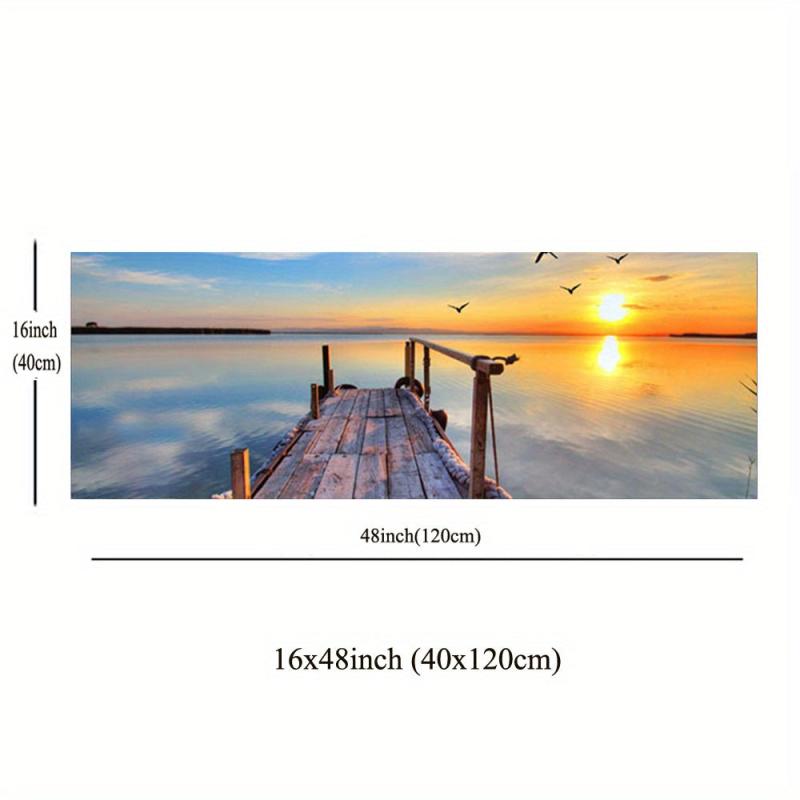 Sunset Sea View Canvas Art Print for Home Decor