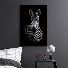HD Giraffe & Rhinoceros Canvas Prints for Living Room