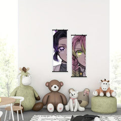 Japanese Anime Character Eyes Poster Canvas Wall Art