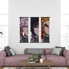 Japanese Anime Character Eyes Poster Canvas Wall Art