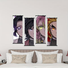 Japanese Anime Character Eyes Poster Canvas Wall Art