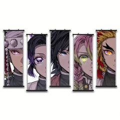 Japanese Anime Character Eyes Poster Canvas Wall Art