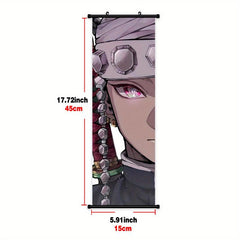 Japanese Anime Character Eyes Poster Canvas Wall Art