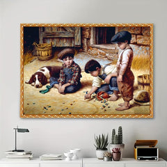 5D DIY Graphic Diamond Painting Kit for Adults - Round Full Drill Diamonds