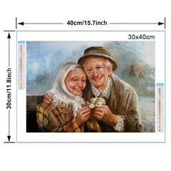 5D DIY Graphic Diamond Painting Kit for Adults - Round Full Drill Diamonds