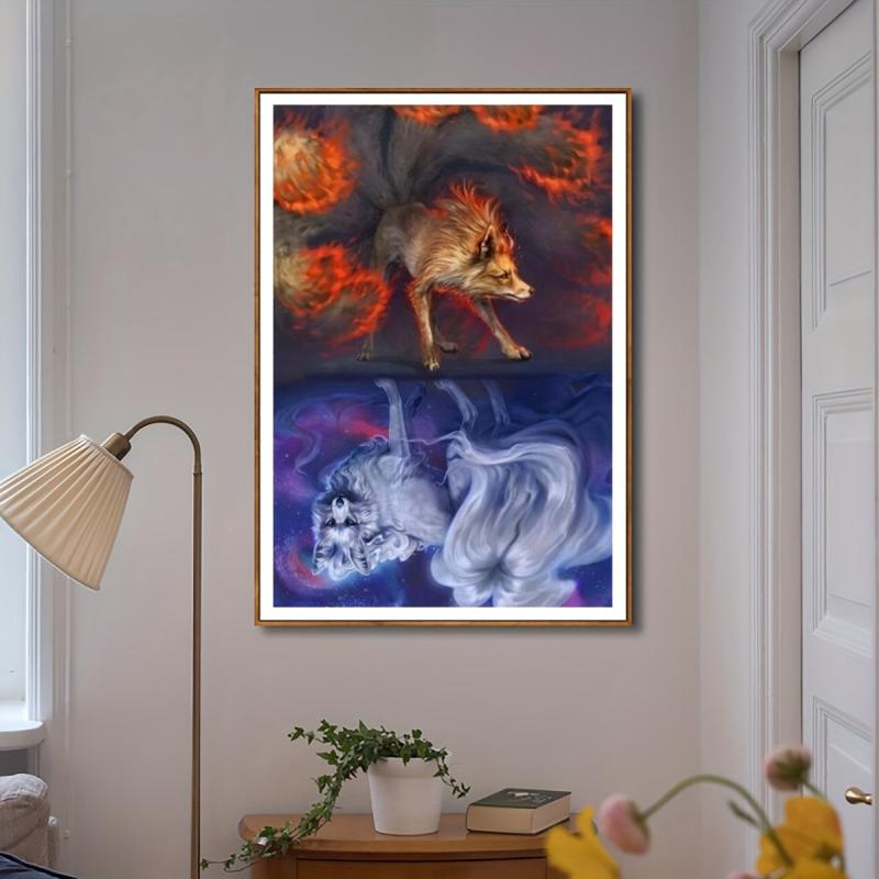 5D Animal Diamond Painting Kit for Adults Full Drill DIY Craft Home Decor