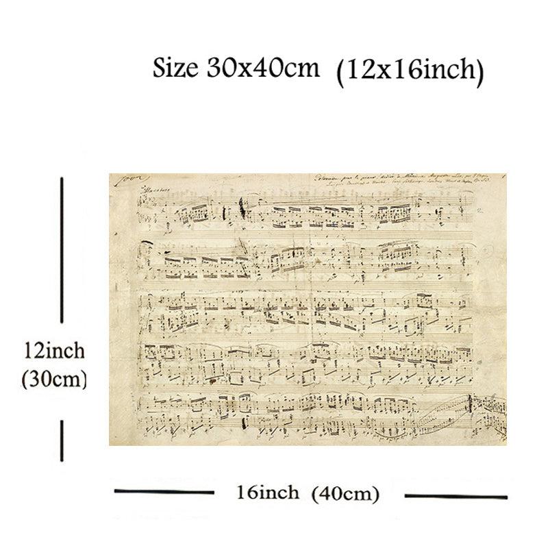 Beethoven Canvas Art Poster for Music Room Decor