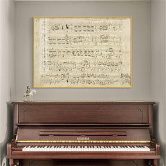 Beethoven Canvas Art Poster for Music Room Decor