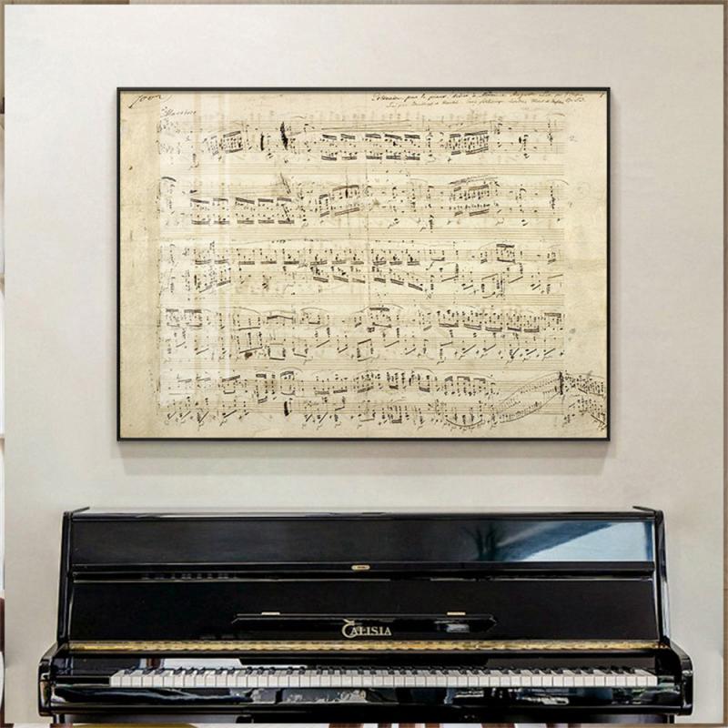 Beethoven Canvas Art Poster for Music Room Decor