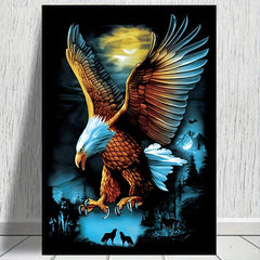 Animal Eagle Canvas Painting Art Posters And Prints for Home Wall Decor