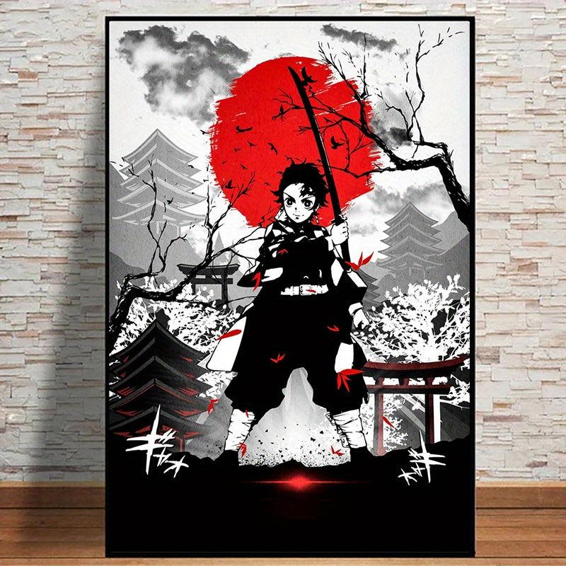 Anime Character Canvas Painting Wall Art