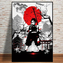 Anime Character Canvas Painting Wall Art