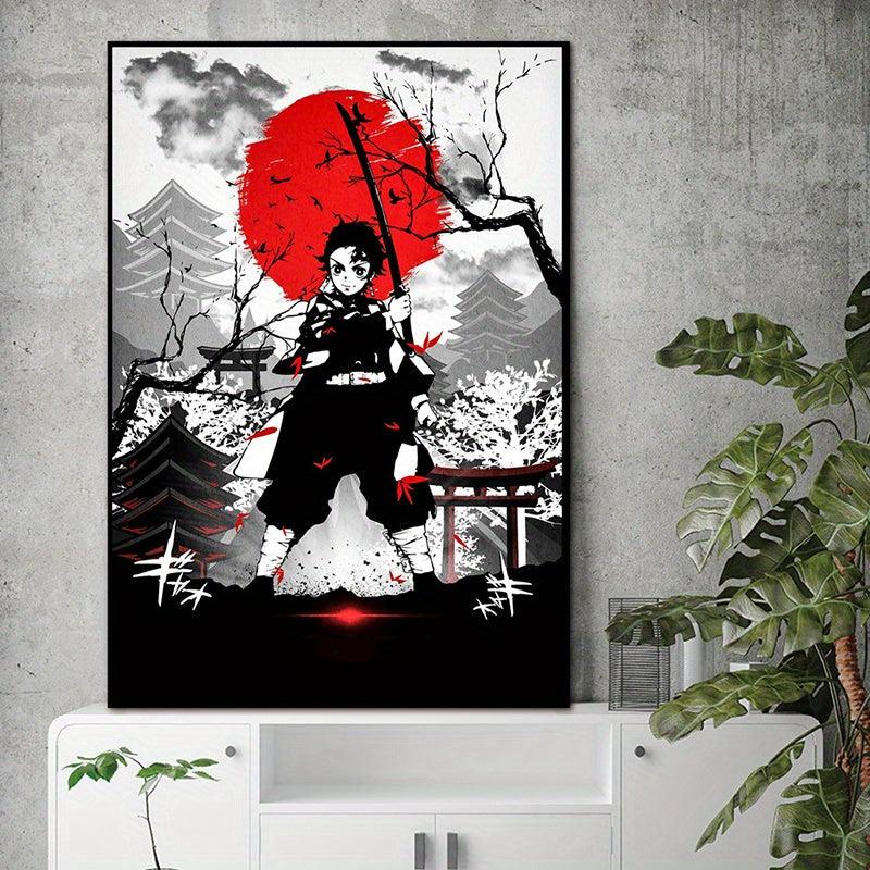 Anime Character Canvas Painting Wall Art