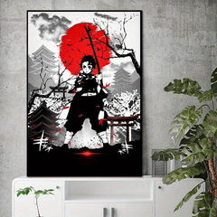 Anime Character Canvas Painting Wall Art