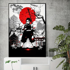 Anime Character Canvas Painting Wall Art