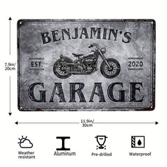 Metal Aluminum Sign Vintage Motorcycle Attitude Home Bar Cafe Farm Store Garage