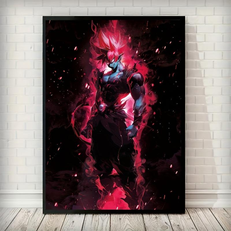 Anime Poster Cartoon Character Canvas Painting Wall Art Decor