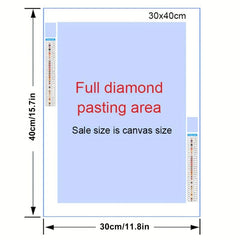 Unicorn Diamond Painting Kit for Adults - DIY 5D Diamond Art Kit