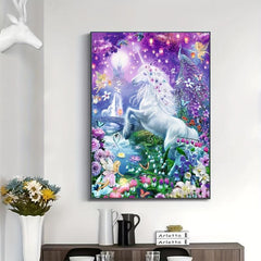 Unicorn Diamond Painting Kit for Adults - DIY 5D Diamond Art Kit