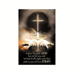 God's Path Canvas Print with Scripture for Bedroom