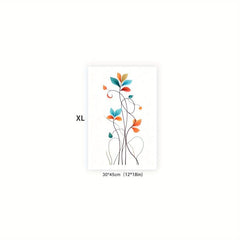 Canvas Poster Modern Flower Art Decorative Painting Fall Decor Room D