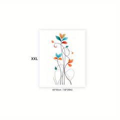 Canvas Poster Modern Flower Art Decorative Painting Fall Decor Room D