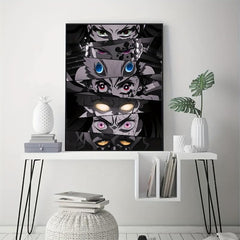 Abstract Anime Eyes Canvas Painting Home Decor 19.7in